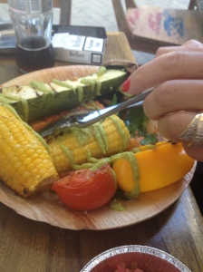 Vegetable plate.